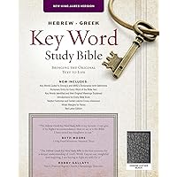The Hebrew-Greek Key Word Study Bible: KJV Edition, Black Genuine